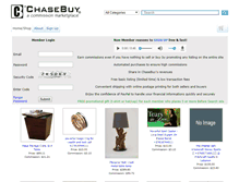 Tablet Screenshot of chasebuy.com
